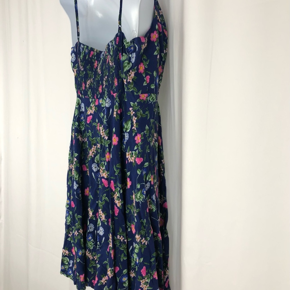 Old Navy floral spaghetti strap mini sundress L - Picture 4 of 15